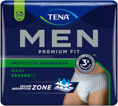 Tena men premium fit
