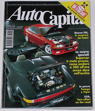 AUTOCAPITAL 2/1993 ALFA ROMEO 6C 3000 CM – MERCEDES 200 CE BRABUS – AC COBRA