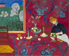 HENRY MATISSE ARMONIA IN ROSSO