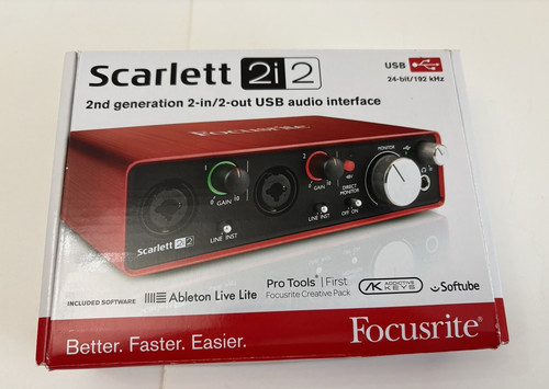 Nuovo focusrite scarlett 2i2 - focusrite,