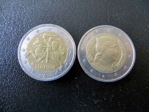 Monete euro lietuva - monete, +