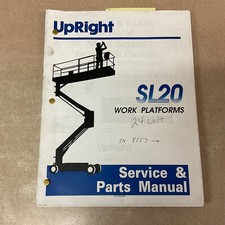 Upright SL20 PLATFORM BOOM