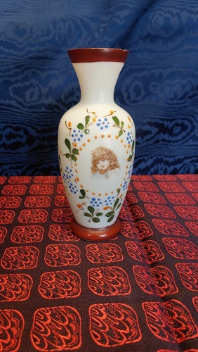 Antico vaso vetro opalino - antico,