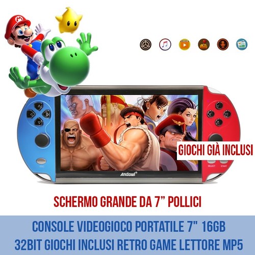 Console videogioco portatile - console,