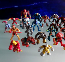 LOTTO ( N 2 ), 30 GORMITI, ("Giochi Preziosi", 2007, 2008), varie altezze.