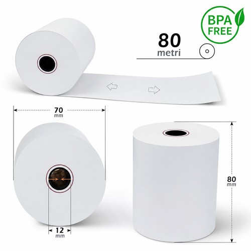 Rotolo carta termica - pz,