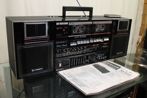 Hitachi trk w550e - hitachi, radio