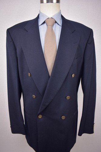 Blazer doppiopetto lana blu - blazer, in