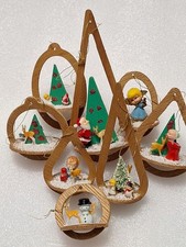 MCM Vintage Legno Diorama 3D