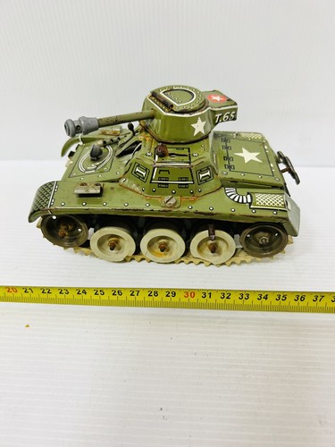 Tin toy vintage gama tank - toy,