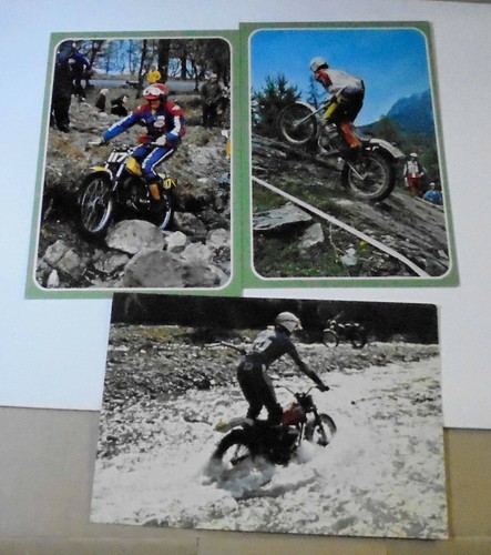 Cartoline moto trial - moto,