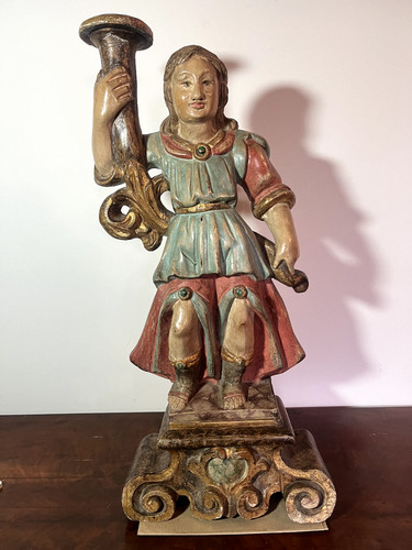 Scultura lignea policroma - lignea,
