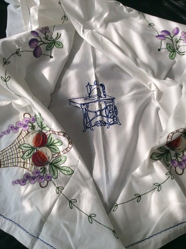 Antique table cloth resin hand - cloth,