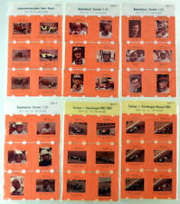 Mercedes storica Formula I auto da corsa e piloti, 36 diapositive fino al 1964 - RARA E PERFETTA