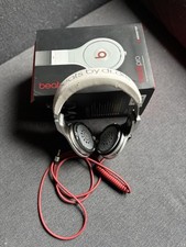 Beats Pro by Dr. Dre Monster Headphones  White and Silver