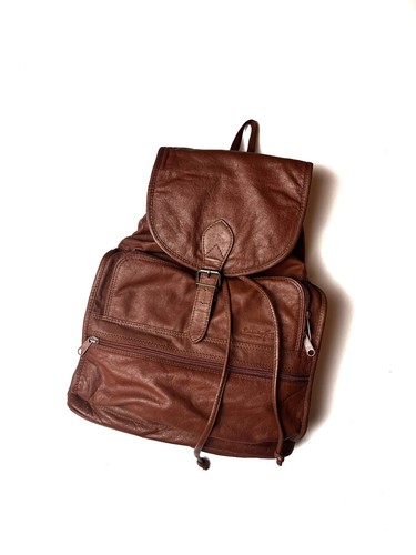 Zaino vintage vera pelle - vintage,