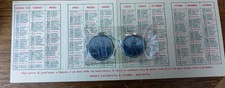 1978 CALENDARIETTO+DUE MONETE. SEI NATO NEL 1978 CON 50 E 100 LIRE IN USO