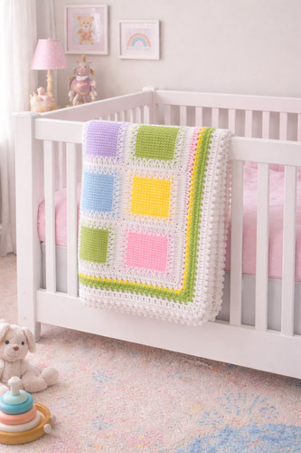 Bellissima coperta patchwork