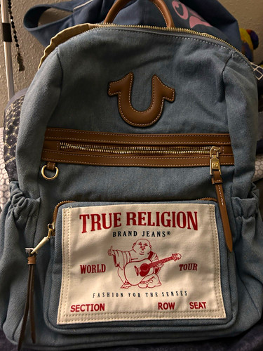 Zaino donna true religion - zaino, blu