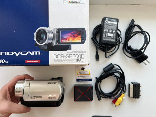 Sony handycam dcr sr300 - sony, 40