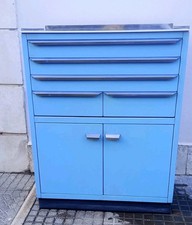 Mobile cassettiera da Medico Dentista studio odontoiatrico industriale vintage