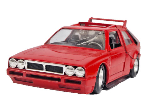 Bburago lancia delta 1985 - bburago,