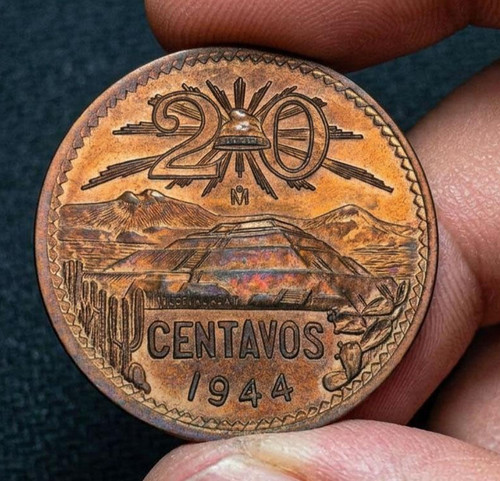 Messico centavos 1944 anno - 20,
