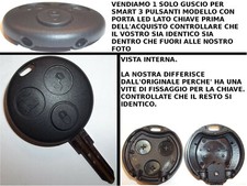 COVER CHIAVE 3 tasti SMART FORTWO 2003-2007 (LED) e ROADSTER 2003-2006 - NoLogo