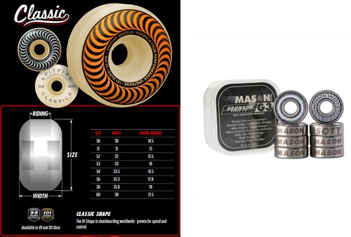 Spitfire ruote per skateboard - spitfire,