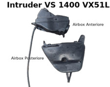 Scatola filtro Airbox - Anteriore + Posteriore - Suzuki Intruder VS 1400 VX51L