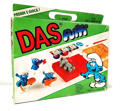 Puffi smurfs 1982 peyo das - puffi,