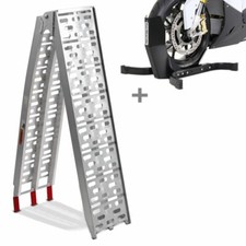 Rampa di carico + blocca ruota