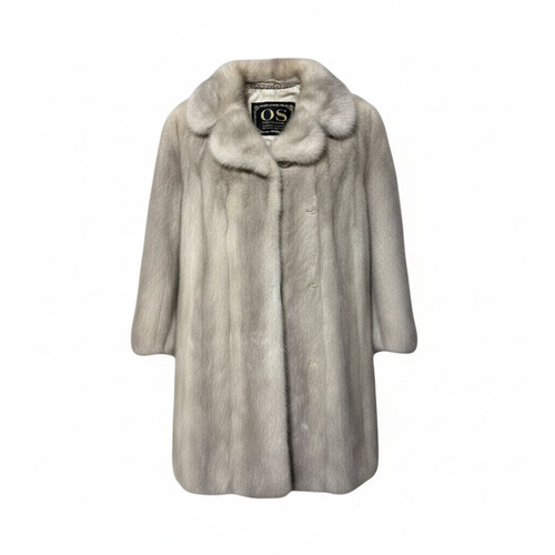 Cappotto fur fashion visone - os,