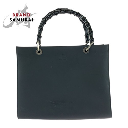 Borsa gucci bamboo nero - borsa,