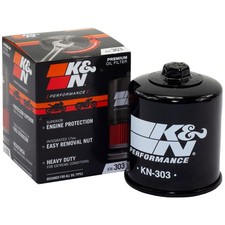 Filtro olio K&N KN-303 per Honda Kawasaki Yamaha CB KLZ Ninja VN CBF Vmax XV XVZ 