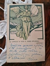 Cartolina Franchigia Attilio Gli Oppressi 115a Squadriglia Aeroplani 1918 EL147