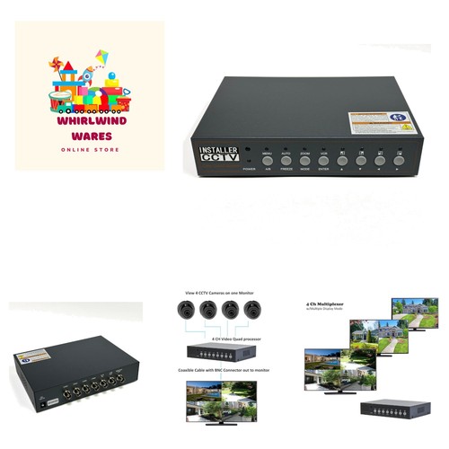 Video quad color 4ch - color,