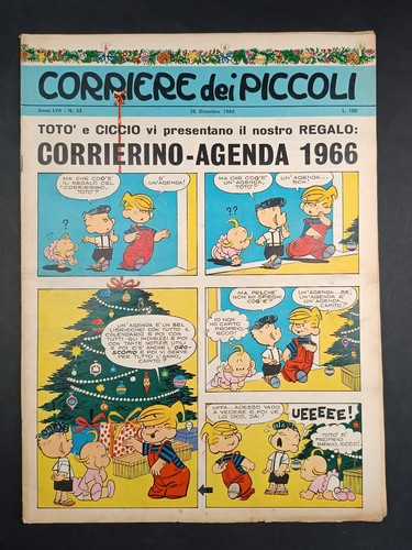 Fumetto corriere dei piccoli - corriere,