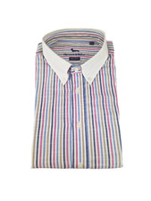 Camicia da uomo in cotone a
