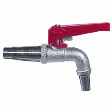 rubinetto a sfera per botte in legno d.10 mm botti legno vino uva fusto