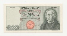 5000 LIRE COLOMBO 1°TIPO
