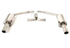 Piper Part-Sys Posteriore 2 Silenziatori 3,5" Laminati per Ford Mondeo Mk2 2.5 V6 24v ST24