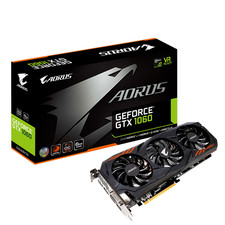 AORUS GeForce GTX 1060 6G Rev. 2.0 WINDFORCE OC Edition 6GB DDR5