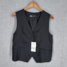 Gilet Zara uomo piccolo nero