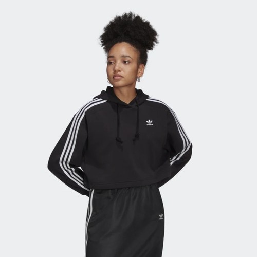 Felpa adidas cappuccio cropped - adidas,