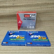 6 dischi zip Iomega 250MB 2