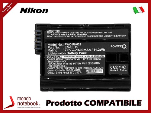 Batteria powerq per nikon v1 - per, 1
