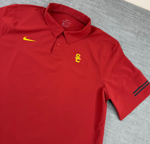 Nike usc trojans polo - usc, shirt