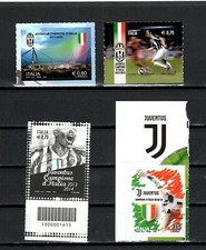 ITALIA CAMPIONATO DI CALCIO JUVENTUS SQUADRA VINCITRICE 4 VALORI MNH