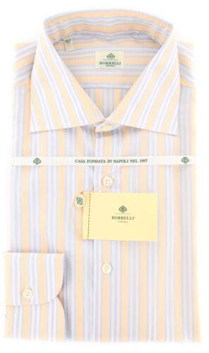 Camicia righe arancione - a,